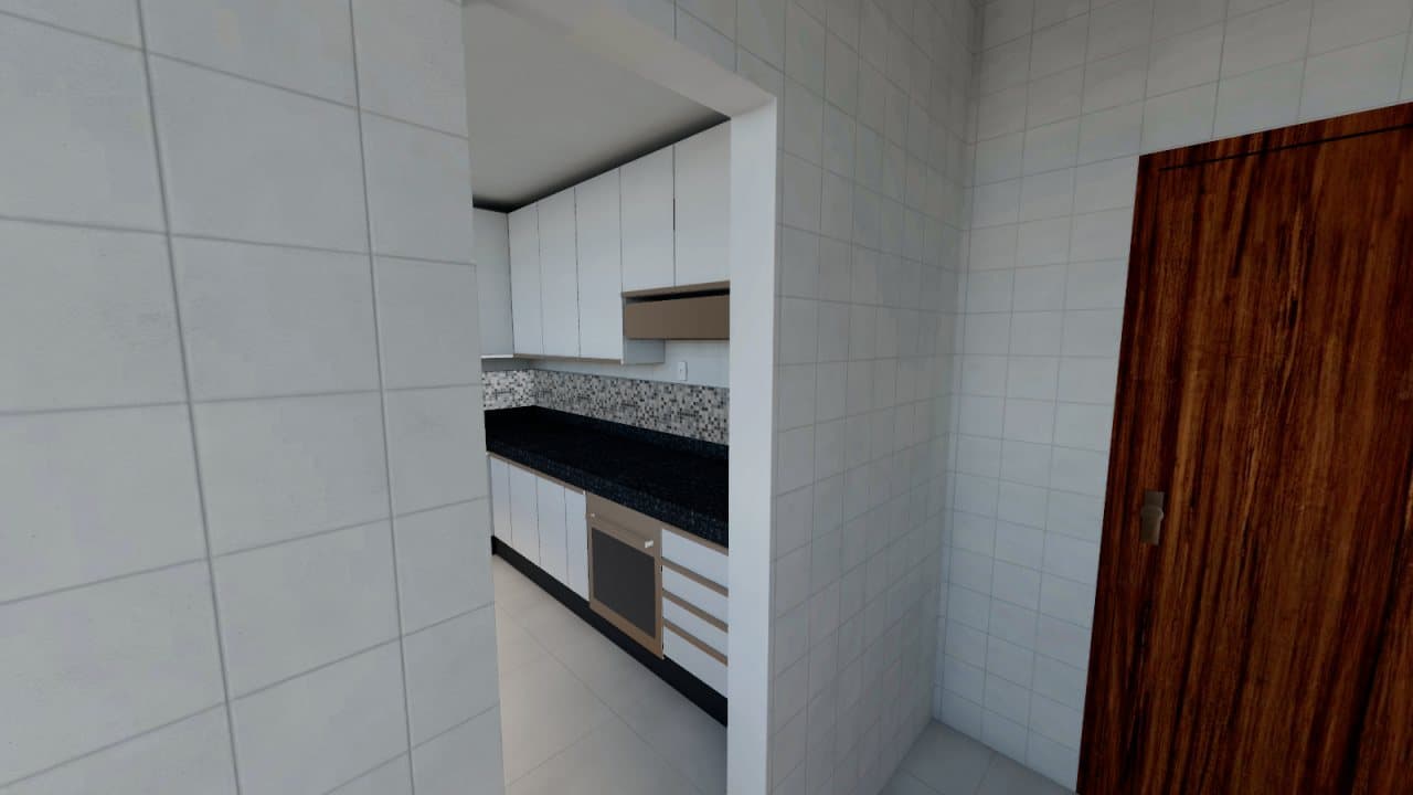 Área de serviço — Apartamento Santa Tereza