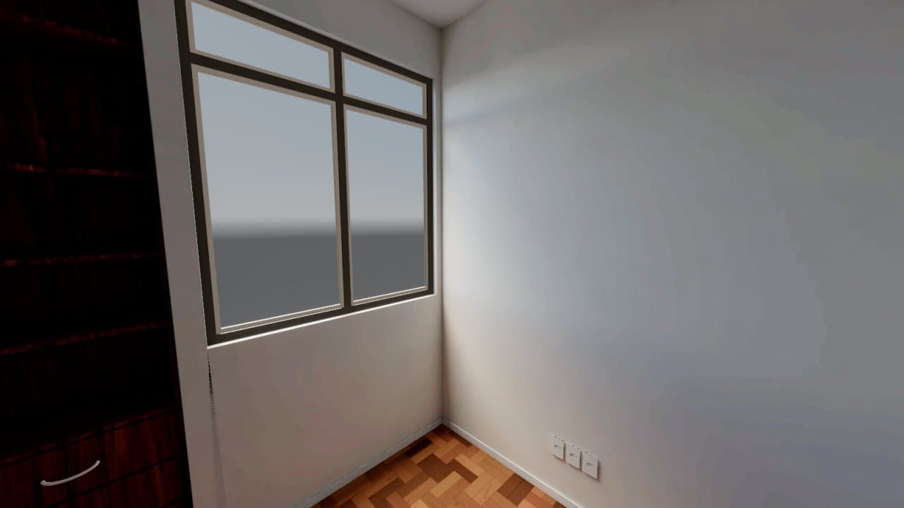 Quarto — Apartamento Santa Tereza