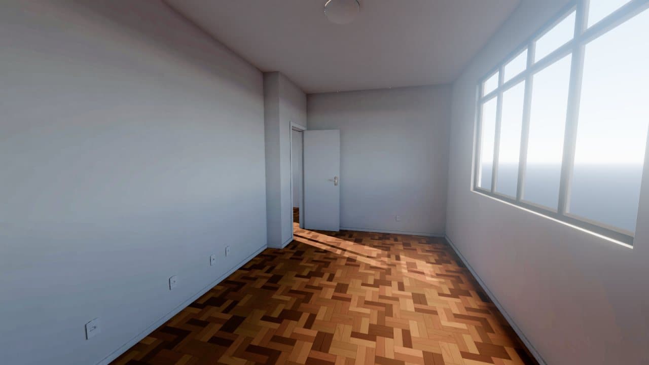 Sala — Apartamento Santa Tereza
